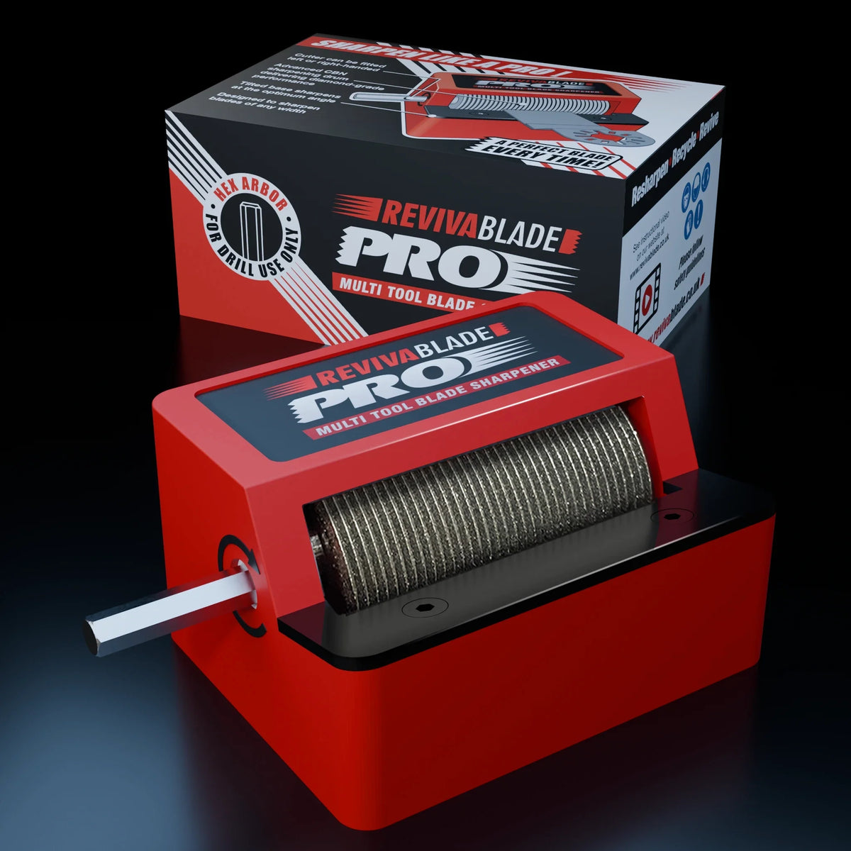 Revivablade® Pro Professional Multi-Tool Blade Sharpener