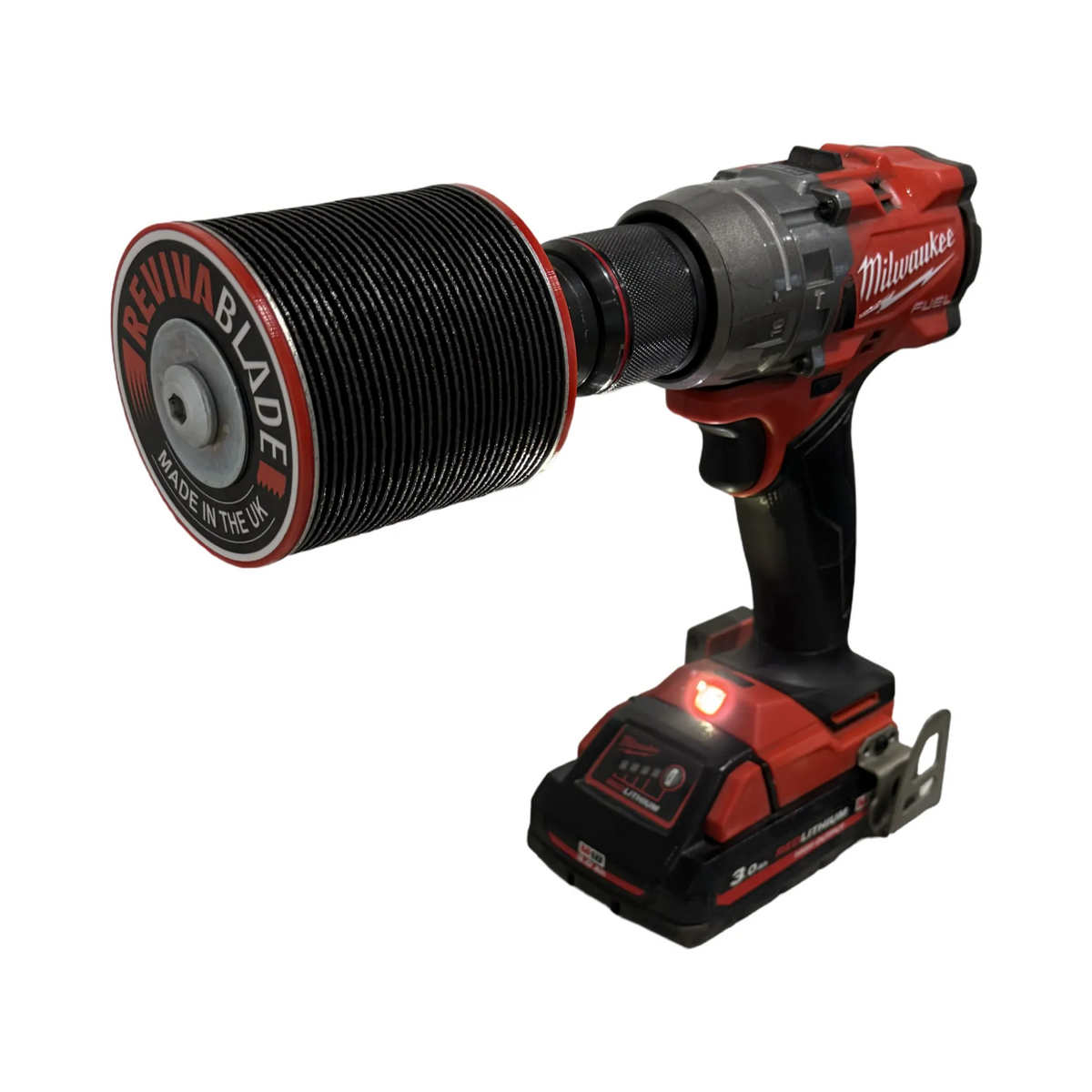 REVIVABLADE® XL Wide Multi-Tool Blade Sharpener With Hex Arbor