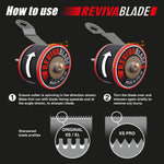 Revivablade® XS Compact Multi-Tool Blade Sharpener with Hex Arbor!