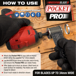 NEW.. Pocket Pro Multi-Tool Blade Sharpener