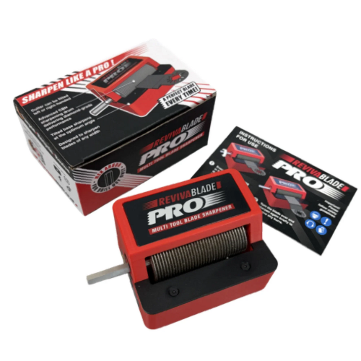 Revivablade® Pro Professional Multi-Tool Blade Sharpener