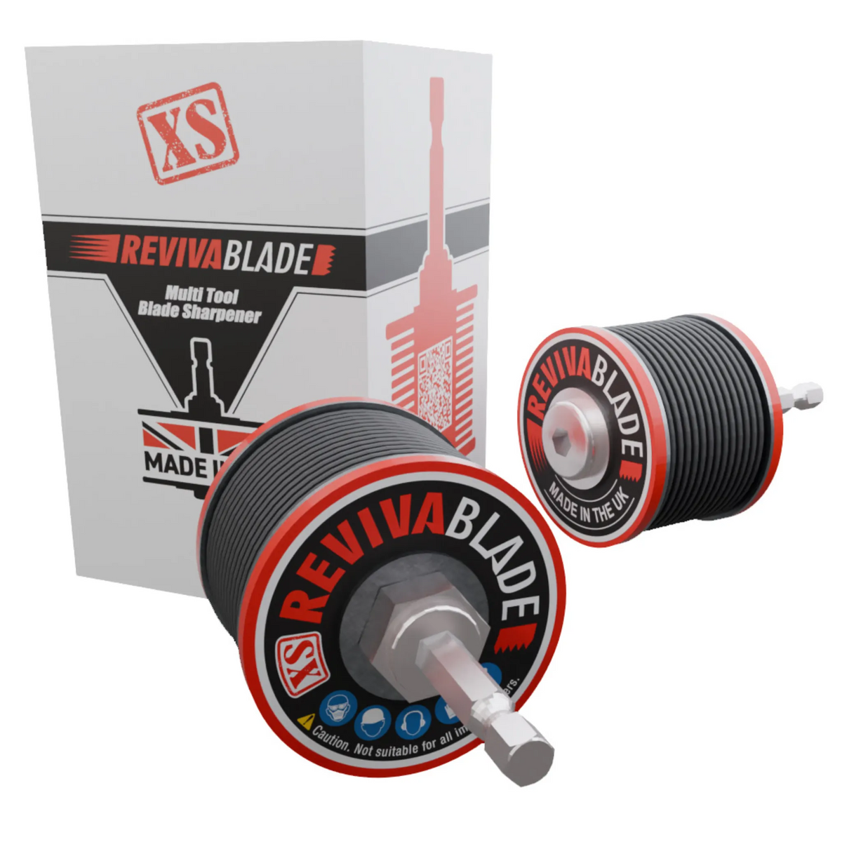Revivablade® XS Compact Multi-Tool Blade Sharpener with Hex Arbor!