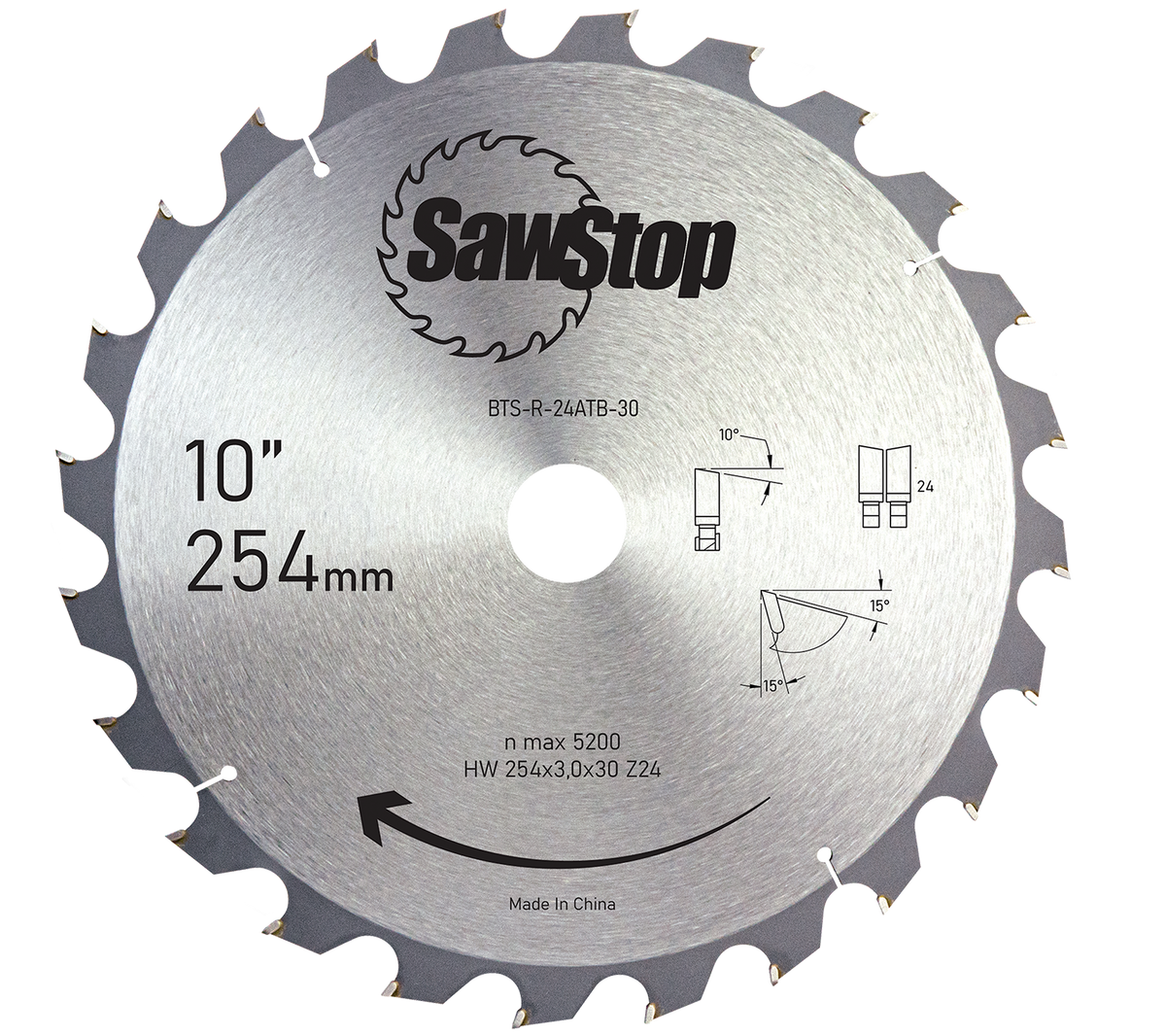 SawStop 24-Tooth Blade EU