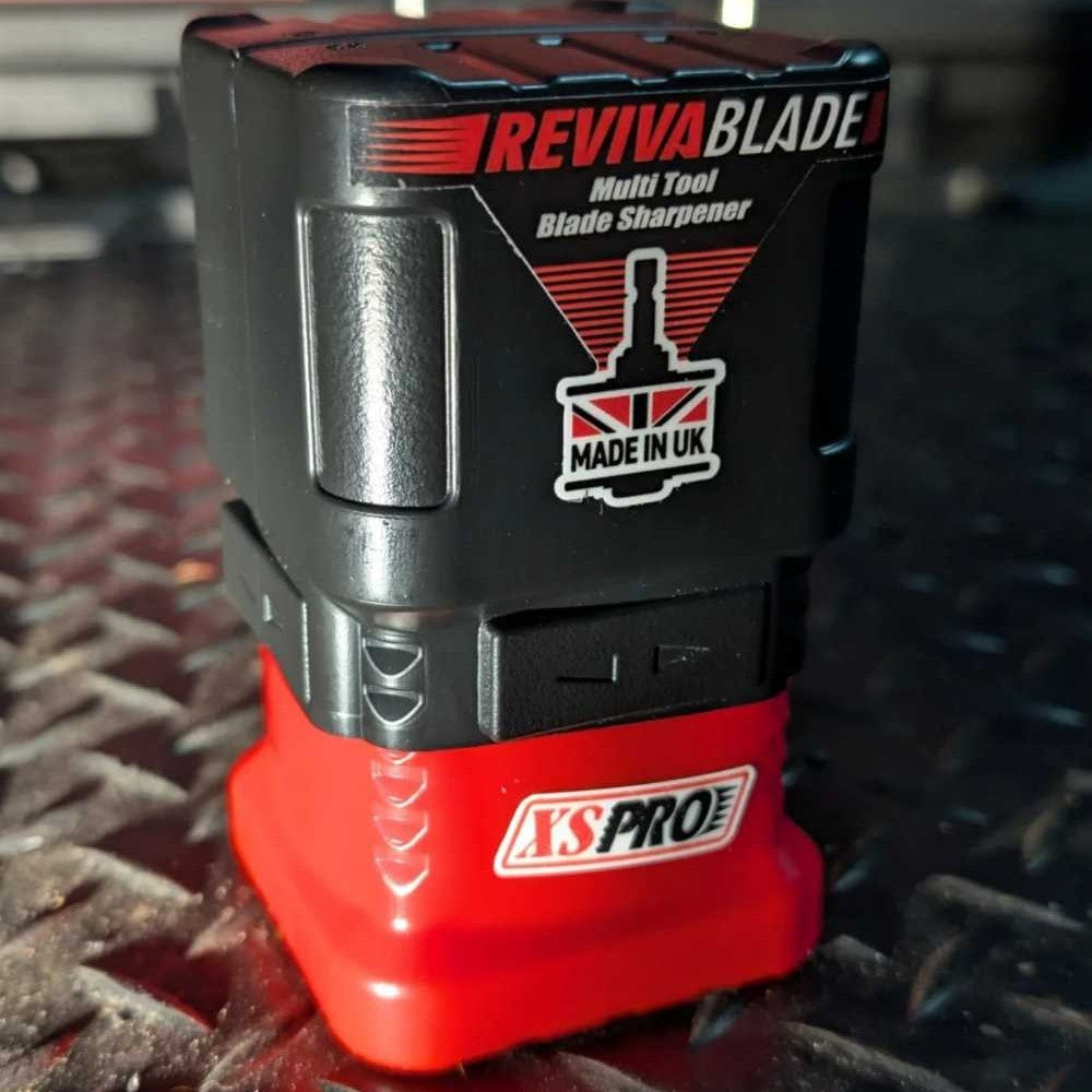 Revivablade® XS PRO Professional Multi-Tool Blade Sharpener.