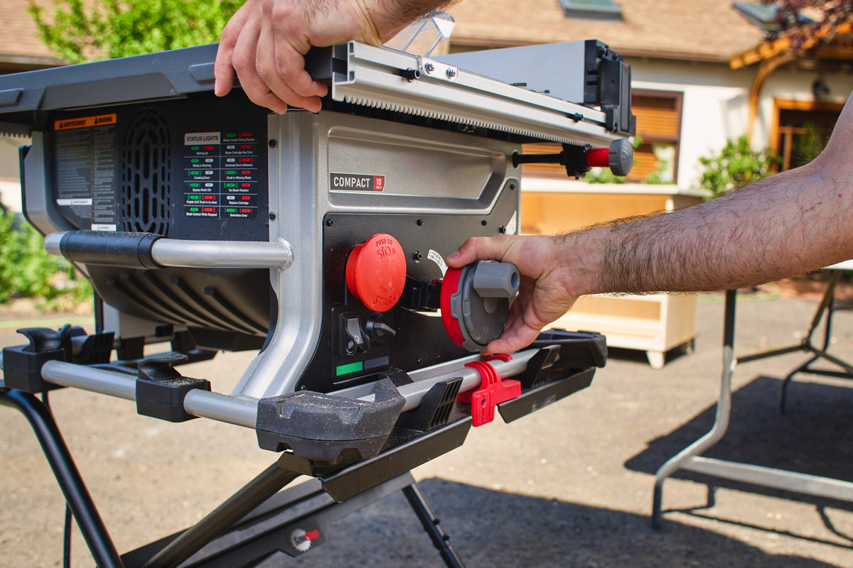 SawStop compact table saw